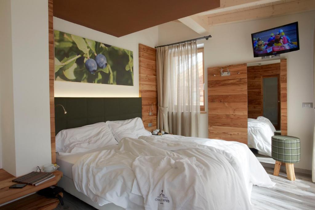 Chalet Vites Mountain Hotel Canazei Habitación foto